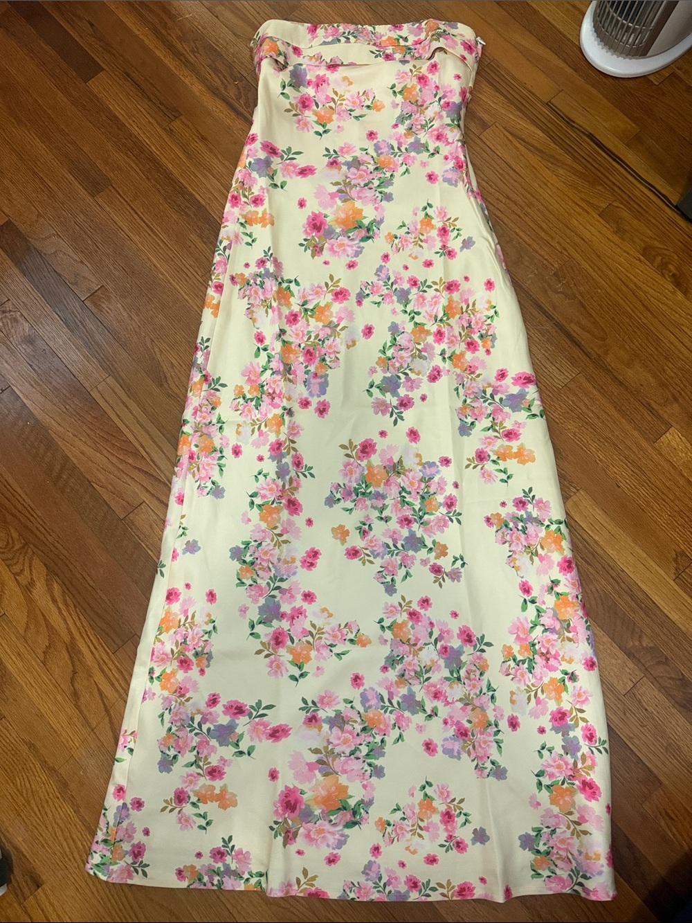 Beginning Boutique yellow floral dress